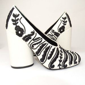 💥SOLD💥 TORY BURCH Lucia Pumps Embroidered Heels